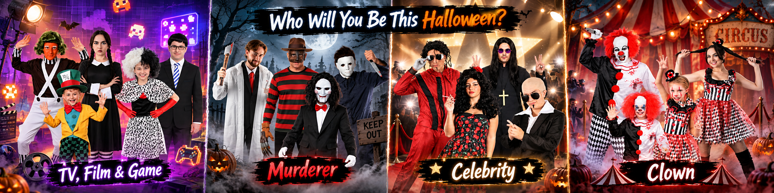 Halloween fancy dress themes and ideas 