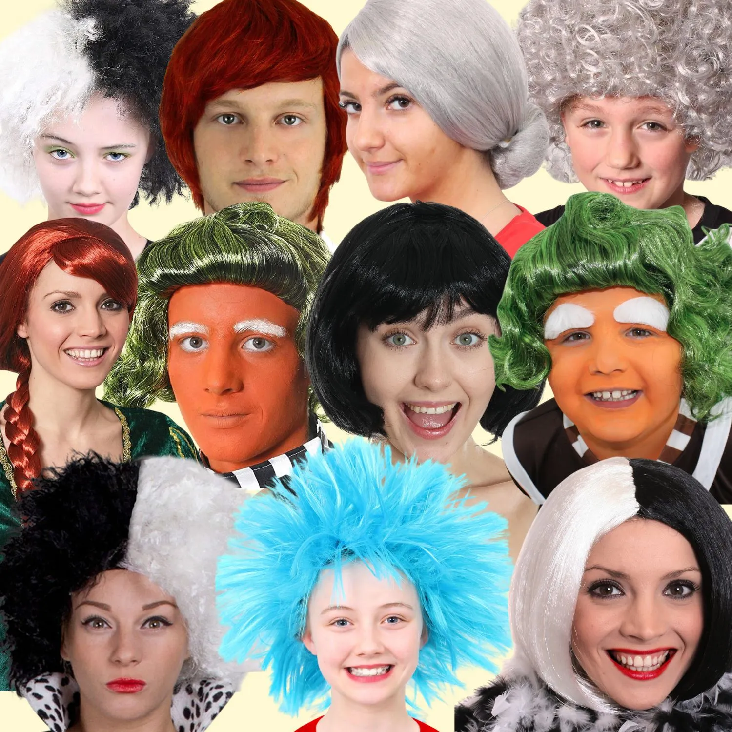 Book Character Wigs