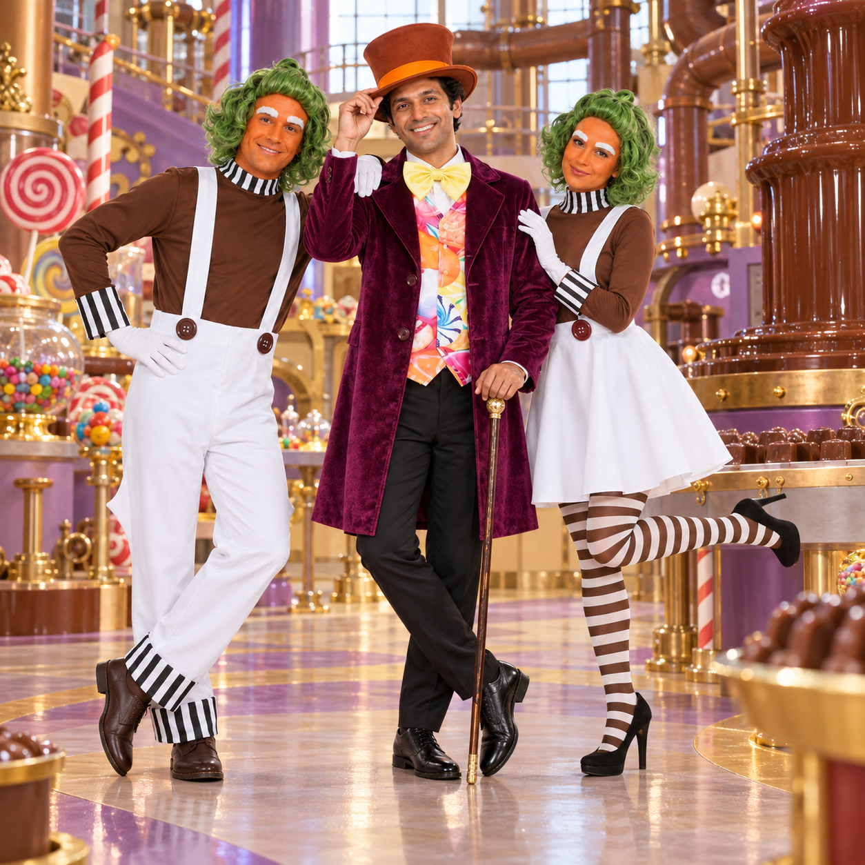 Chocolate Factory Boss & Factory Workers