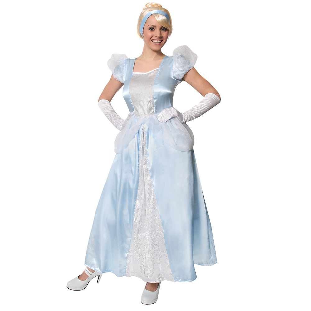 Adults Blue Princess Costume