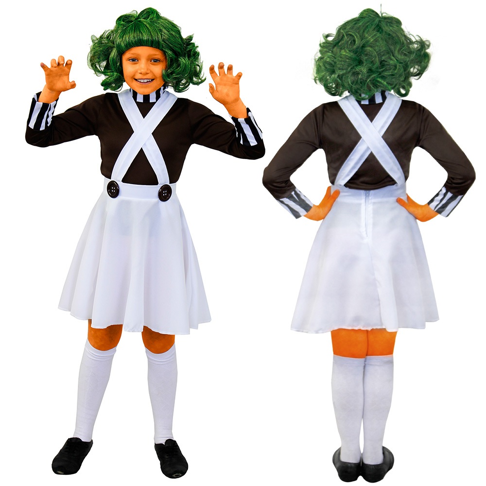Girls Chocolate Factory Worker Costume
