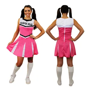 Ladies Pink Cheerleader Costume
