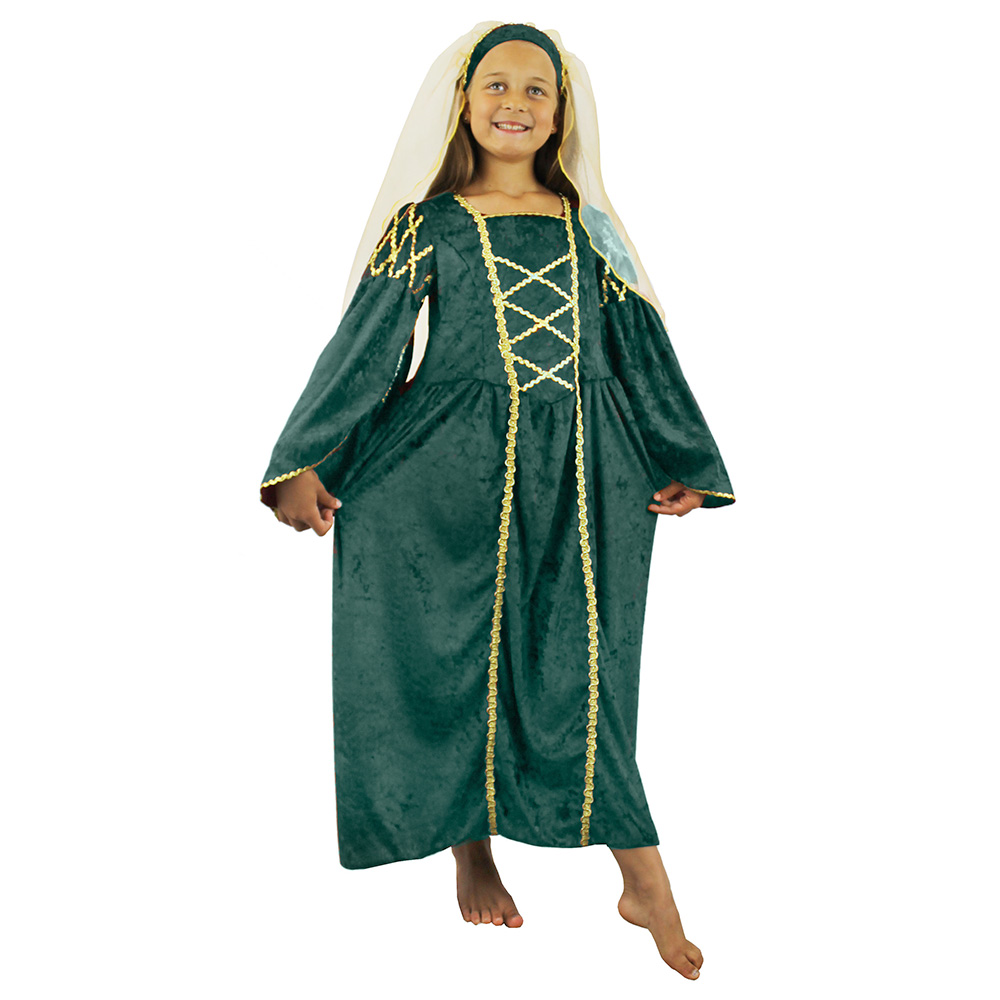 Green Tudor Princess Costume