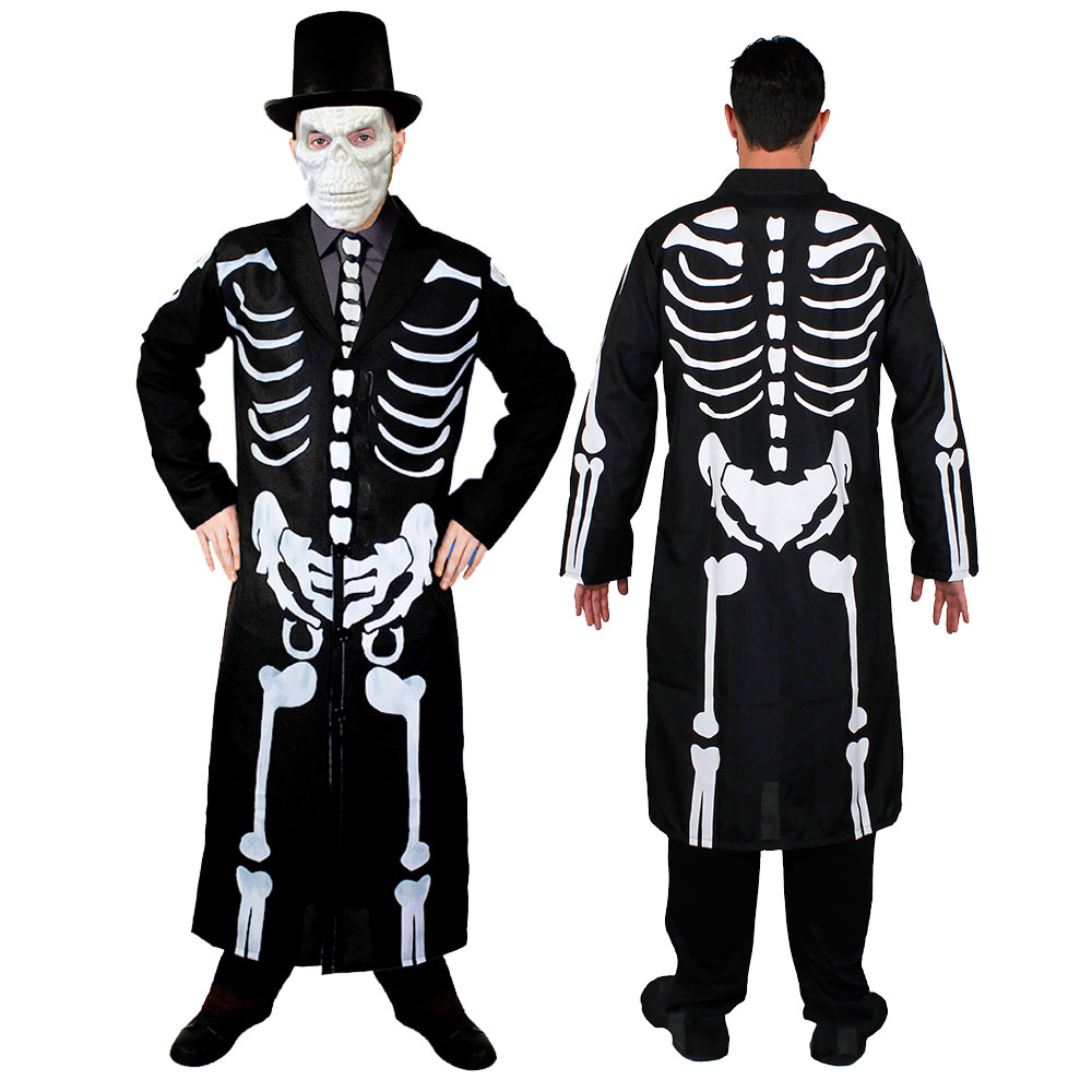 Skeleton Coat and Tie