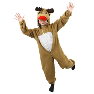 Childs Christmas Reindeer Onesie