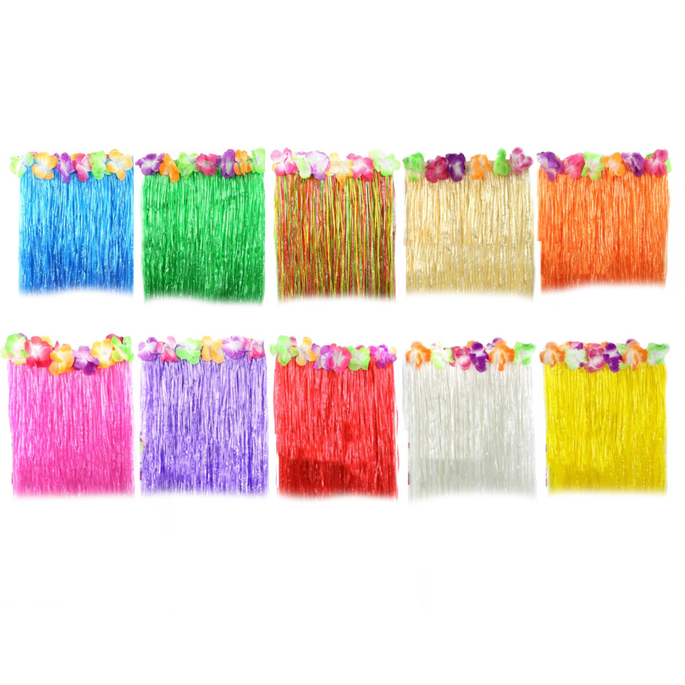 Short Hawaiian Hula Skirt