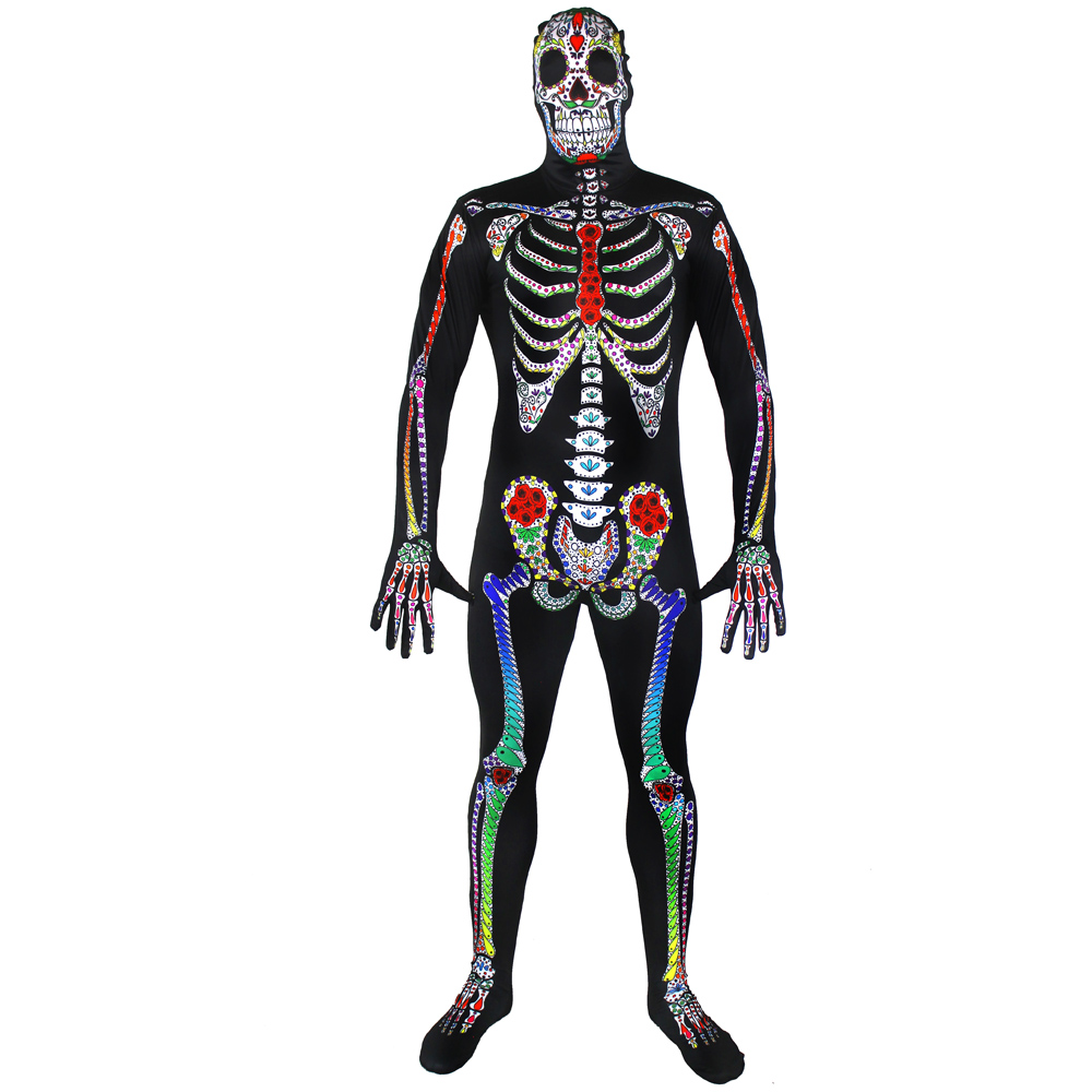 Sugar Skull Skeleton Skinsuit