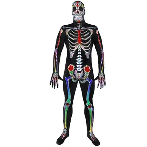 Sugar Skull Skeleton Skinsuit