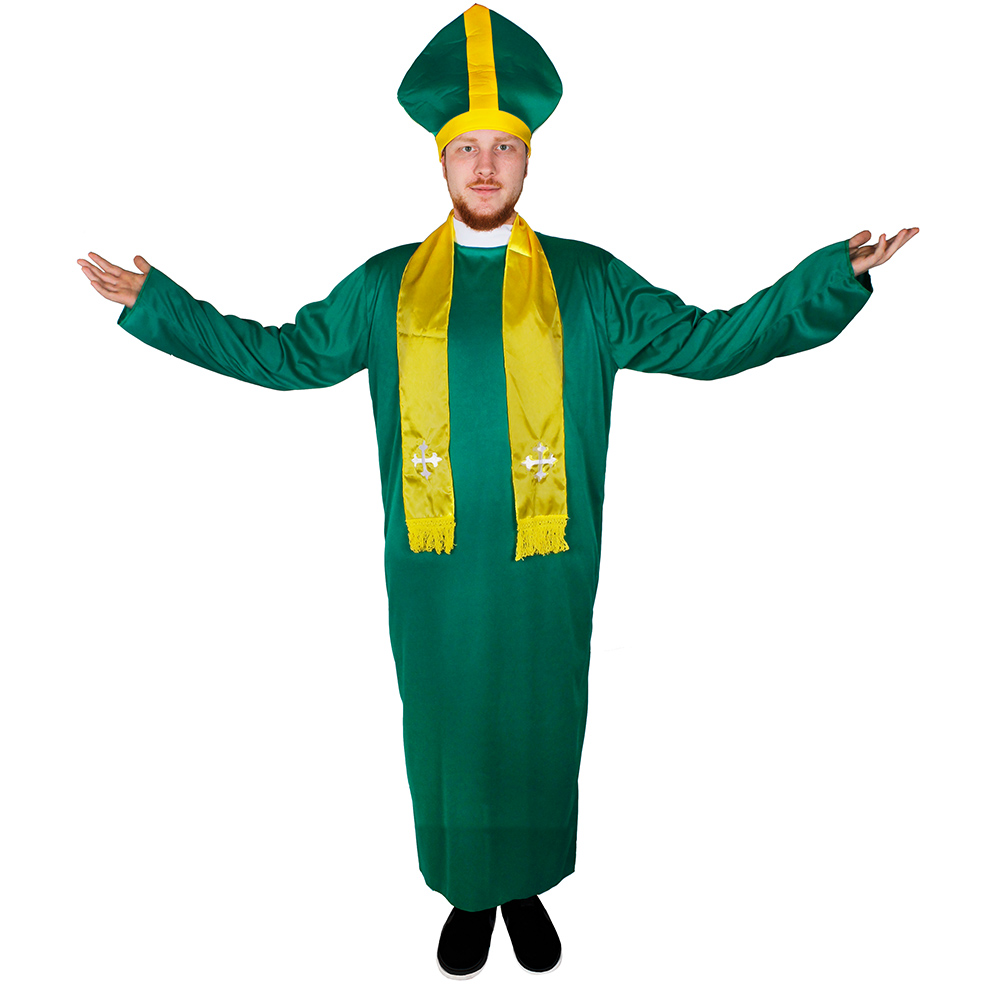 Mens Irish Priest Costume