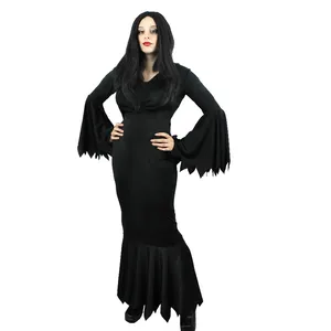 Gothic Black Vampiress Dress