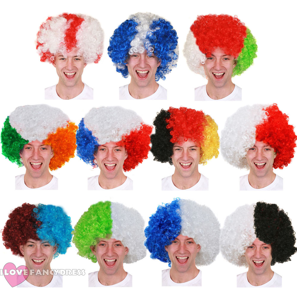 Supporters Afro Wig
