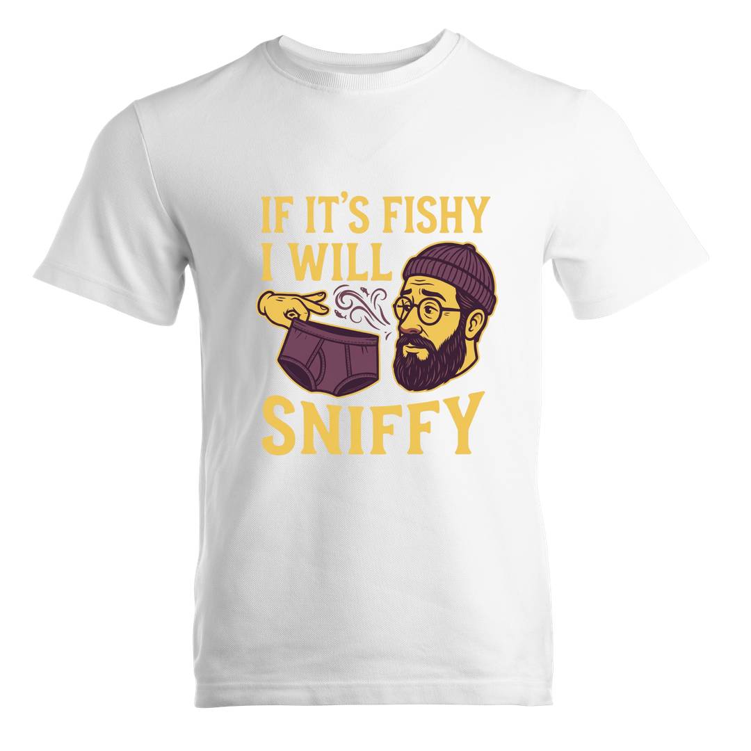 Unisex If Its Fishy I Will Sniffy Stag Do T-Shirt