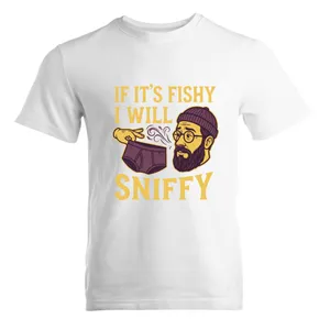 Unisex If Its Fishy I Will Sniffy Stag Do T-Shirt