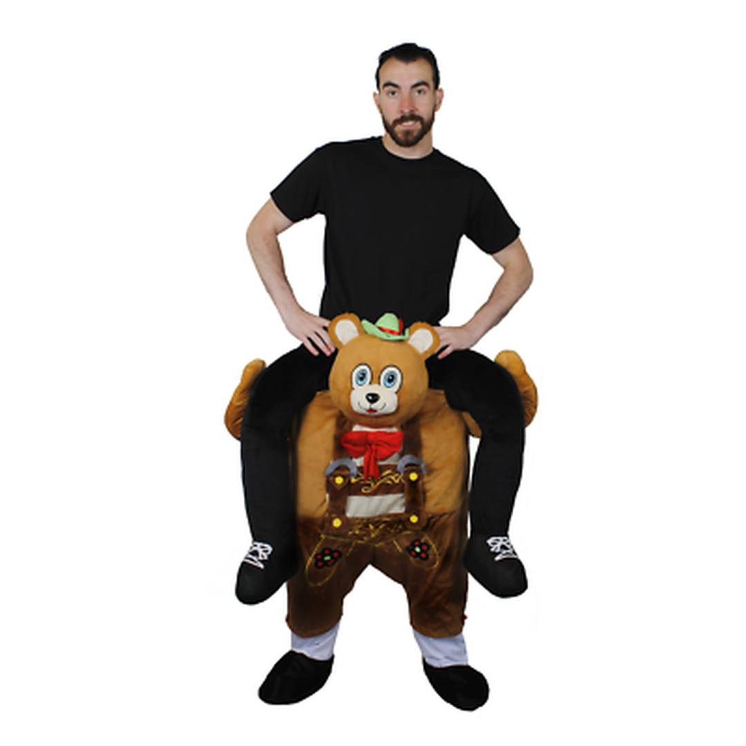 Adult Oktoberfest Bearvarian Costume | Pick Me Up Piggyback Fancy Dress
