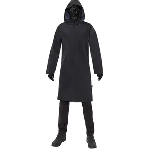 Adult Masked Leader Costume | Hooded Coat Fancy Dress Outfit
