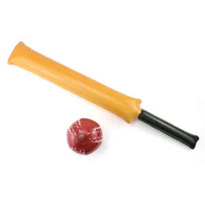 Adults Inflatable Cricket Bat & Ball Set | 2 Piece Novelty Set | 30cm Inflatable Bat + Matching Ball