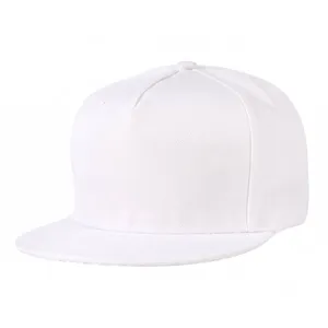 White Baseball Cap | Cotton Snapback | Fancy Dress Accessory
