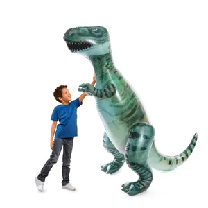 Adult Green Inflatable Dinosaur 6ft T-Rex Blow-Up Party Prop