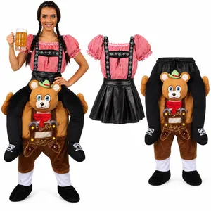 Adult Oktoberfest Bavarian Bear Costume | Pick Me Up Fancy Dress Outfit