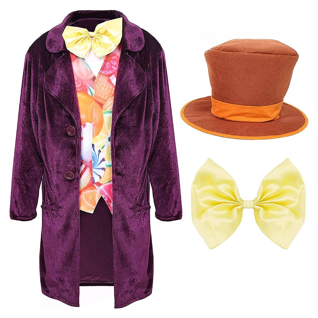 Boys Chocolate Factory Boss Costume | World Book Day Fancy Dress