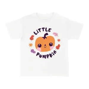 Kids Little Pumpkin Halloween T-Shirt | Trick Or Treat Costume