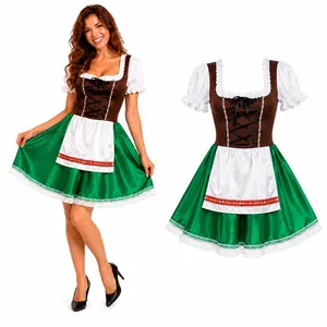 Ladies Oktoberfest Costume | Bavarian Beer Maid Fancy Dress Outfit