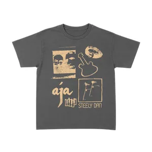 Ladies Concert Baby Tee | Jazz Rock Yacht Rock Charcoal T-Shirt
