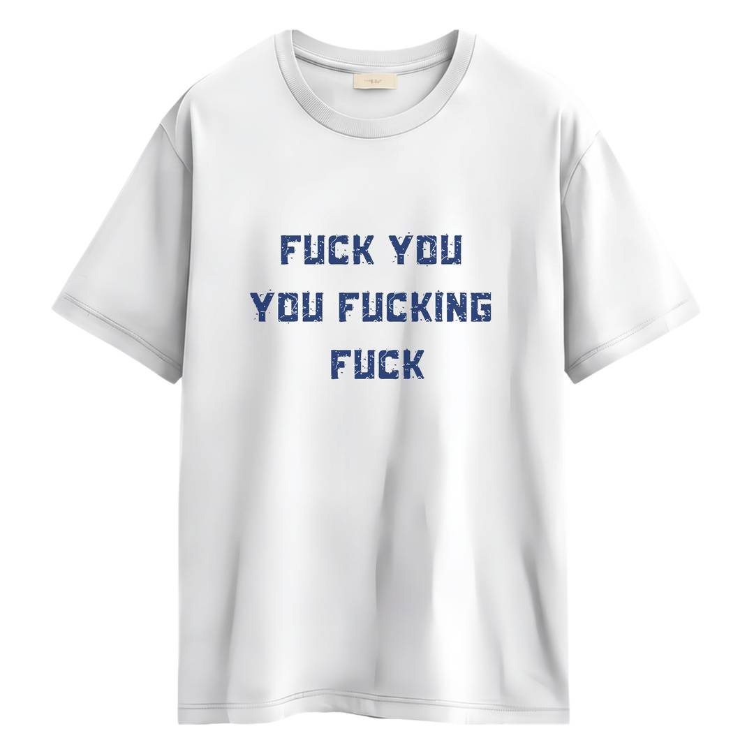 Adult TV Show Slogan T-Shirt | Funny Quote Novelty Tee White
