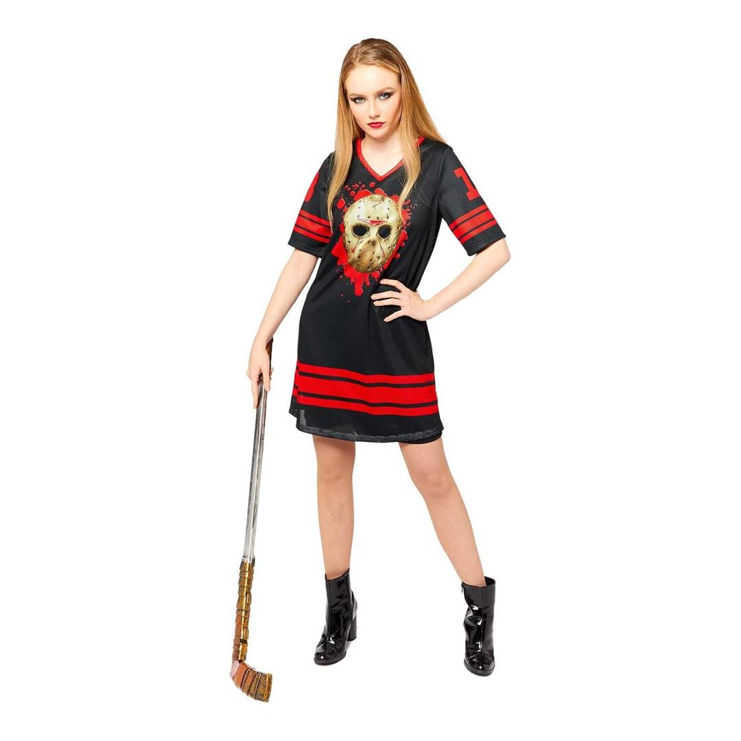 Ladies Horror Movie Villain Costume Dress | Halloween Fancy Dress