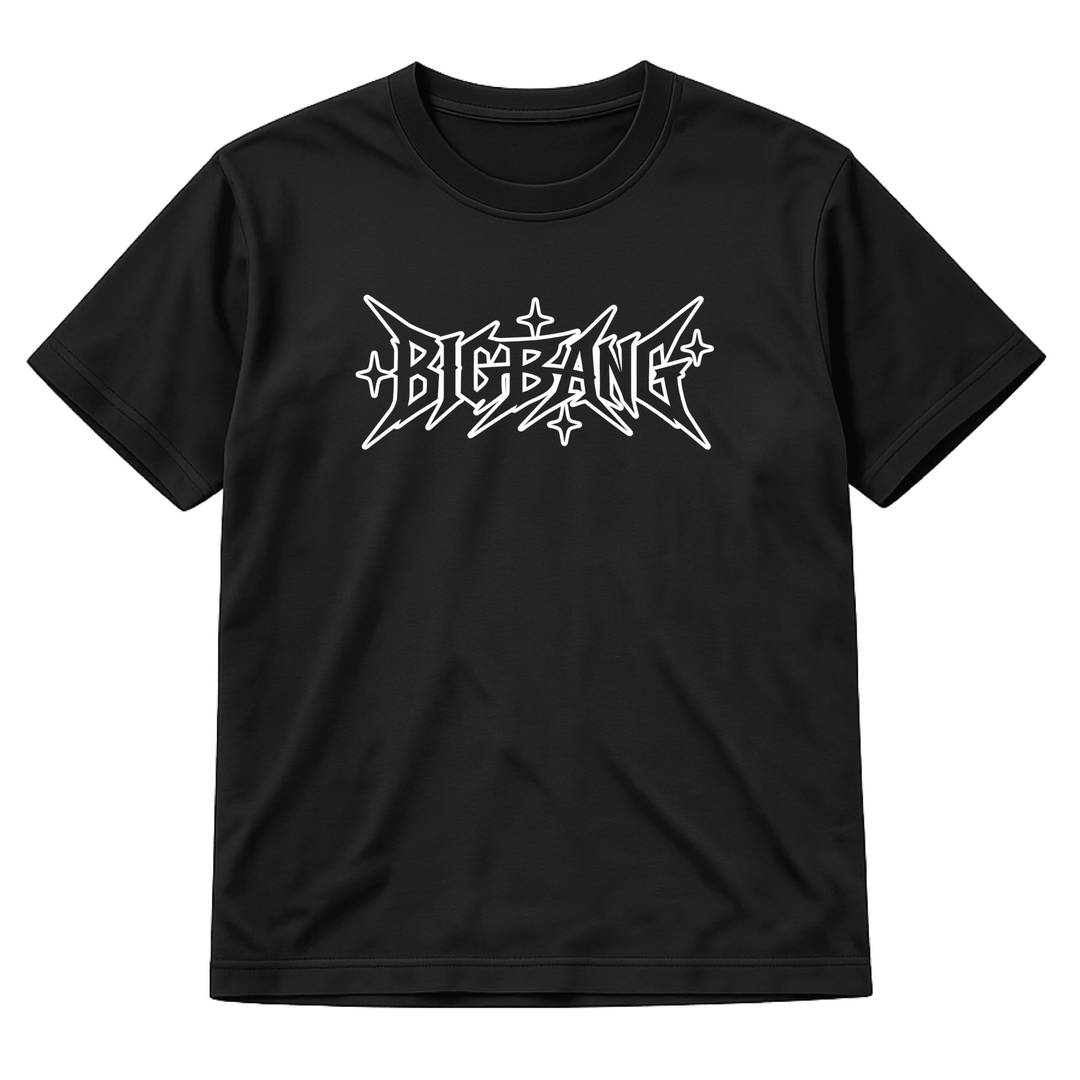 Adult K-Pop Band Concert T-Shirt | Music Fan Graphic Tee Black