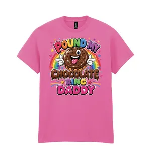 Adults Stag Do Novelty T-Shirt | Cheeky Pink Doughnut Slogan Tee | 100% Cotton