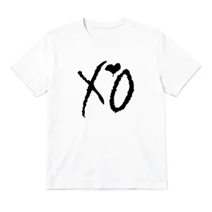 Adult XO Print T-Shirt White | Gig Concert Streetwear Graphic Tee
