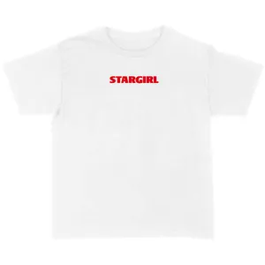 Unisex Stargirl Red Print T-Shirt | Concert Festival Gig Tee