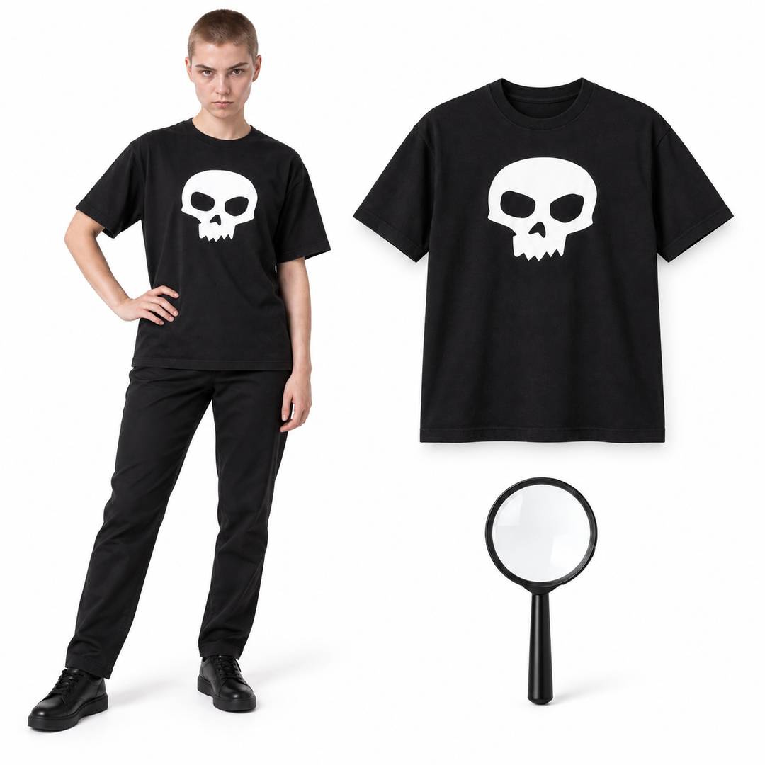 Adult Skull Villain Costume Set | Halloween Fancy Dress