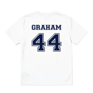 Ladies Briar U Graham 44 Baby Tee - White Cropped Fitted Hockey Jersey Style T-Shirt - Womens BookTok Fan Gift Hockey Romance Reader Watch Party Merch Top