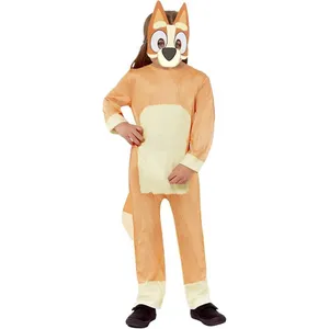 Kids Officially Licensed Bluey Bingo | Jumpsuit & Mask Fancy Dress Set