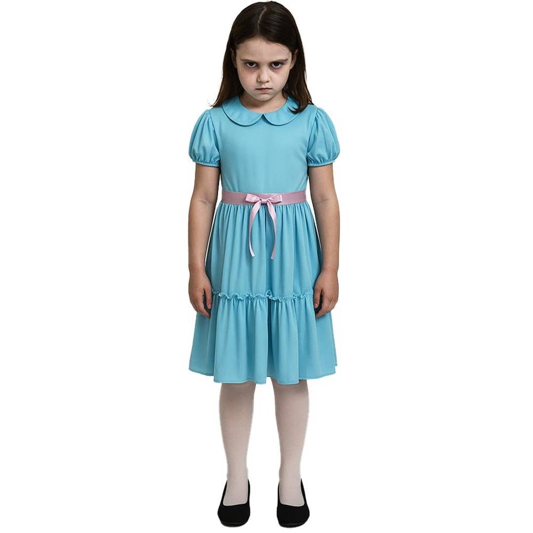 Girls Halloween Haunted Twin Costume | Spooky Fancy Dress Outfit