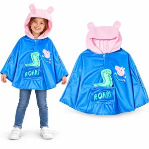 Kids Pig Hood Cape | Blue Fancy Dress Birthday Party Costume