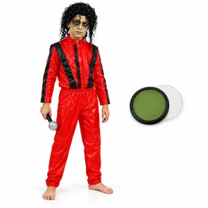 Kids Zombie Thriller Halloween Costume Set | Jacko Fancy Dress Outfit