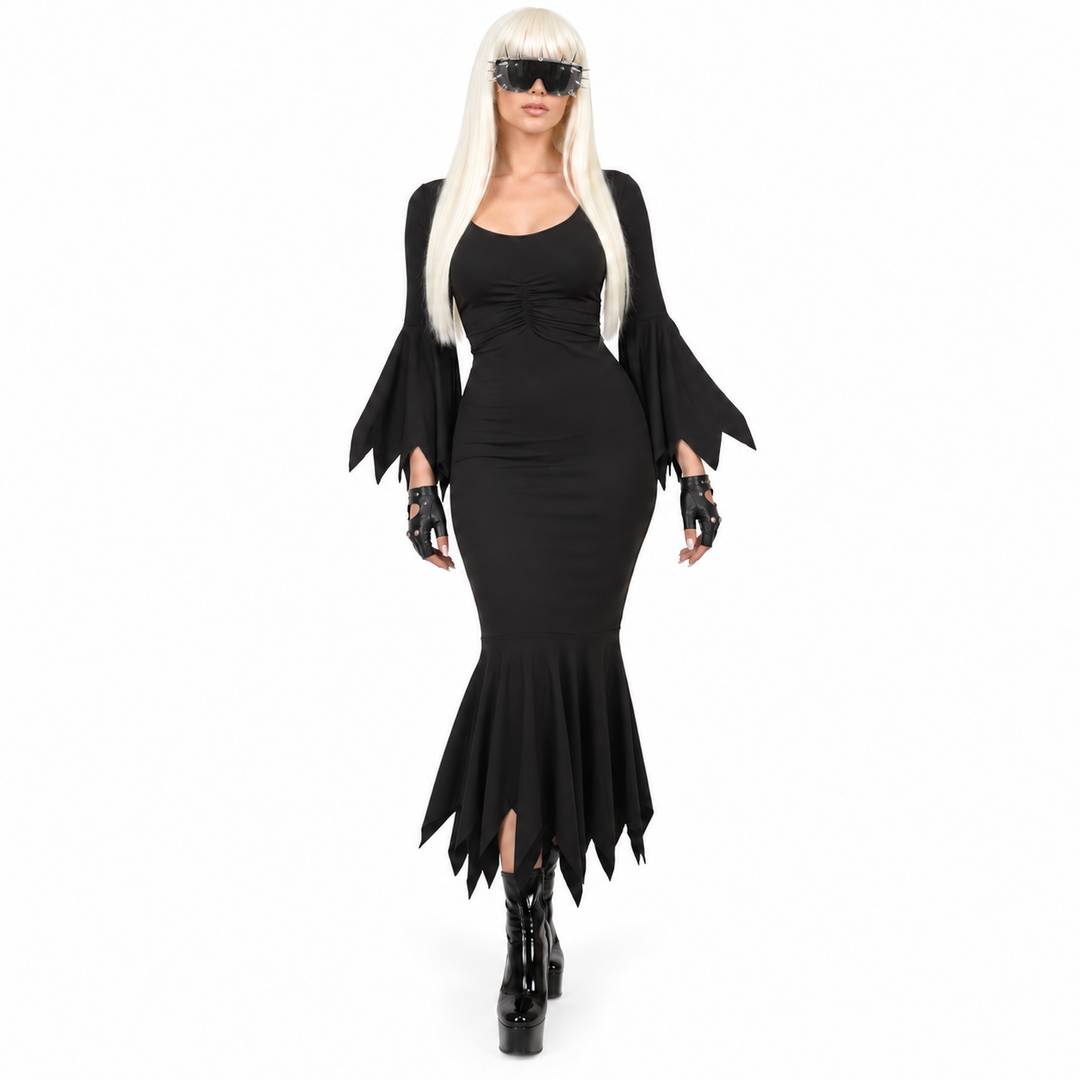 Womens Lady Pop Star Costume | Halloween Fancy Dress Set