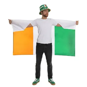 Irish Supporter Set | 2 Pcs | Reversible Bucket Hat & Irish Flag Cape