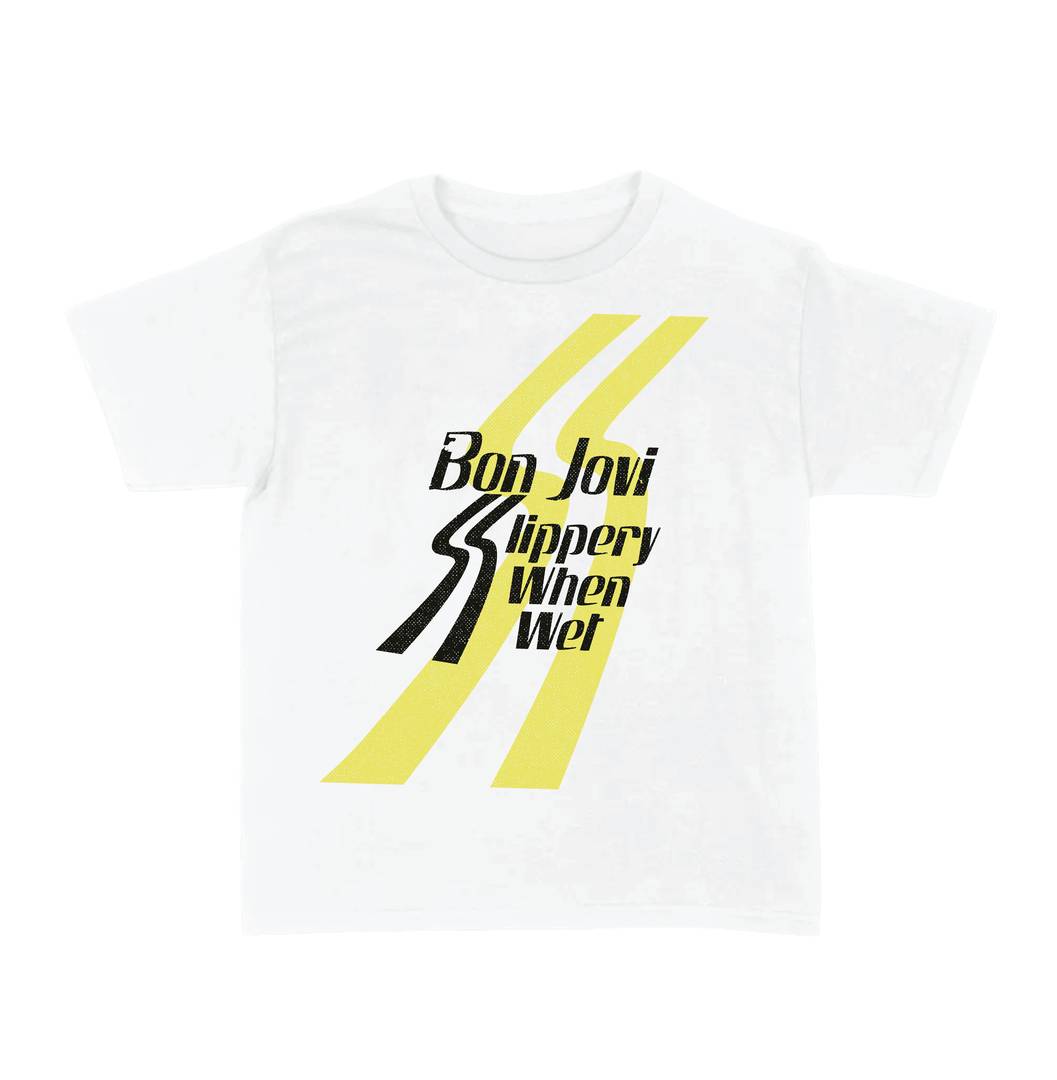 Womens Concert Tour T-Shirt White | Retro Rock Graphic Print