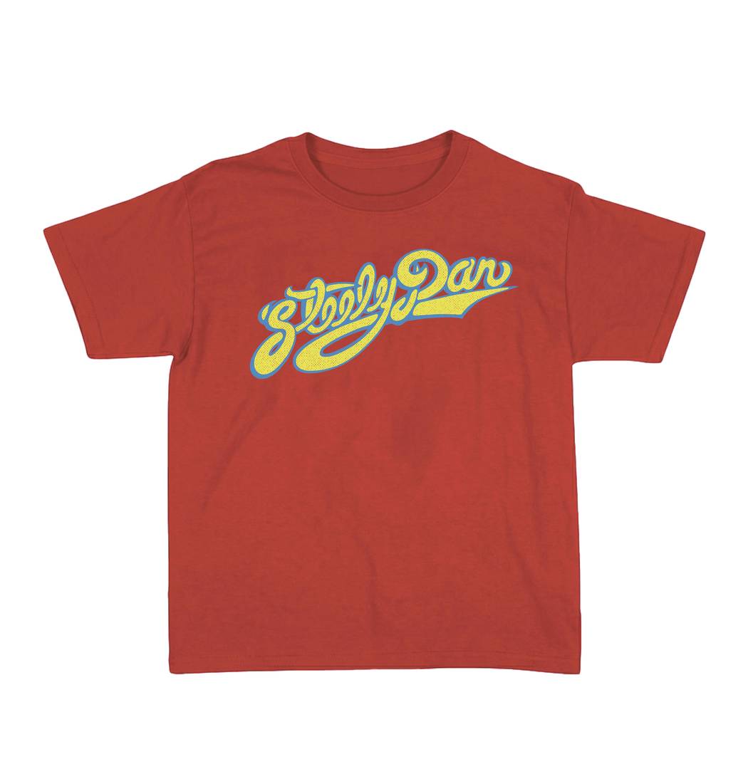 Adults Concert Rock Band T-Shirt Red | Retro Music Logo Fan Tee
