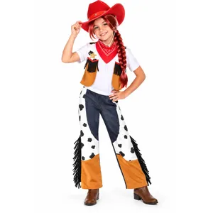 Girls Cowgirl Western Costume | Sheriff Fancy Dress Outfit Set