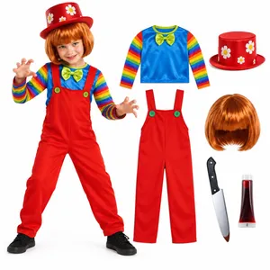 Kids Killer Doll Halloween Costume | Creepy Doll Fancy Dress Outfit