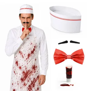 Ice Cream Man Halloween Costume Set | Adult Horror Fancy Dress