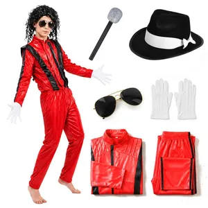 Kids 80s Pop Star Costume | Boys Fancy Dress Jacket Hat Set