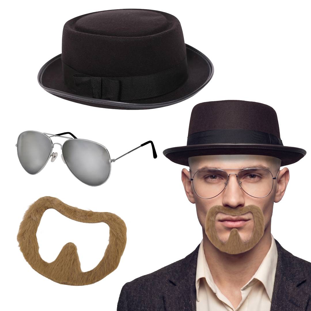 Adult Chemistry Teacher Halloween Costume | Fancy Dress Accessory Set