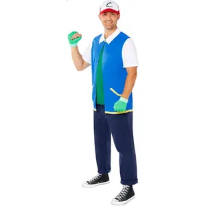 Adult Anime Trainer Costume | Cosplay Fancy Dress Outfit
