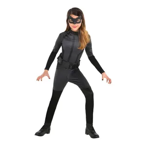 Kids Catgirl Costume | Officially Licensed Jumpsuit & Mask Fancy Dress
